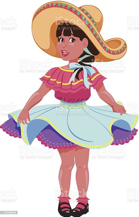 Mexican Girl C Stock Illustration Download Image Now Istock