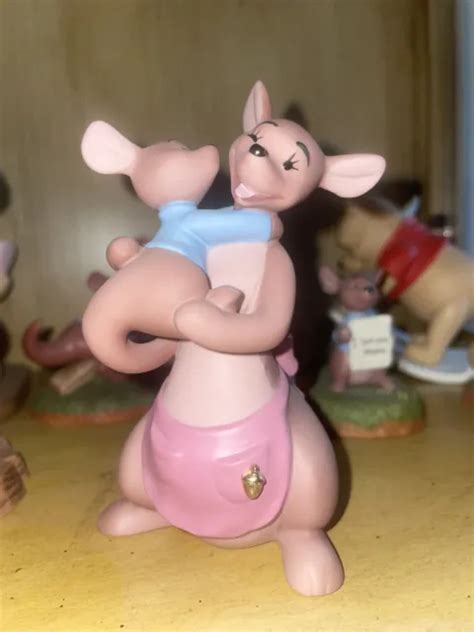 Winnie The Pooh And Friends Porcelain Figurines Kanga And Roo 3499 Picclick