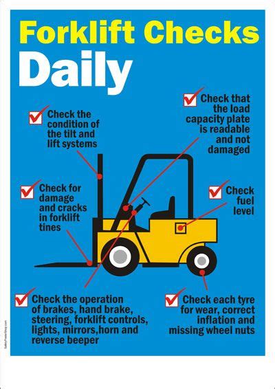 Forklift Safety Posters Safety Poster Shop Part 2 Health And