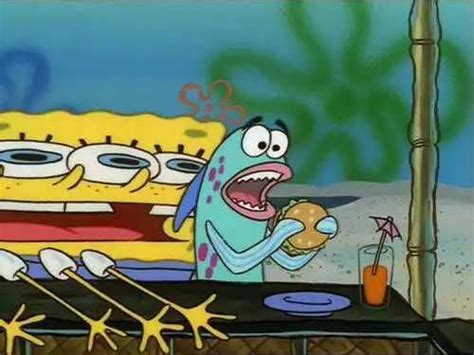 Spongebob Meme Eating Burger Its Meme Time