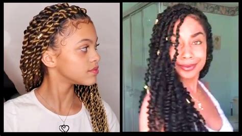 Jumbo Twists Passion Twists Box Braids And Other Braided Hairstyles Youtube