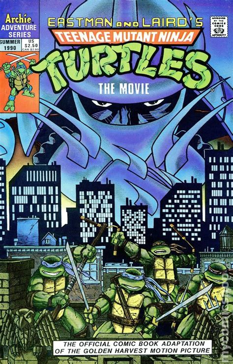 Teenage Mutant Ninja Turtles Movie 1990 Archie Comic Books