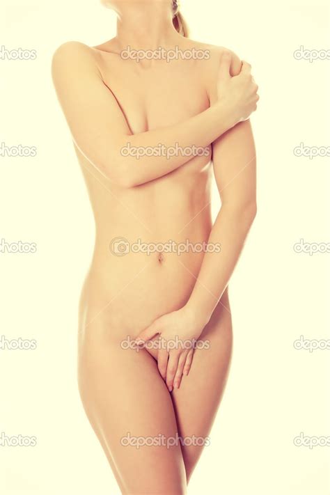 Hermoso cuerpo desnudo de mujer joven fotografía de stock piotr