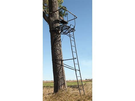 Big Game The Ultra View Dx Single Ladder Treestand Steel Black