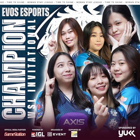 Challenge top players all over the world!. Kalahkan Siren, Evos Ladies Juara Woman Star League (WSL ...
