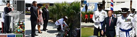 national heroes day celebrates coat of arms pioneers cayman marl road