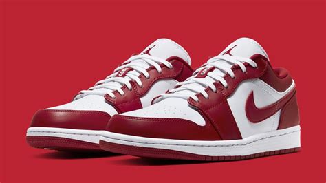 Air Jordan 1 Low Gym Red Release Date 553558 611 Sole Collector