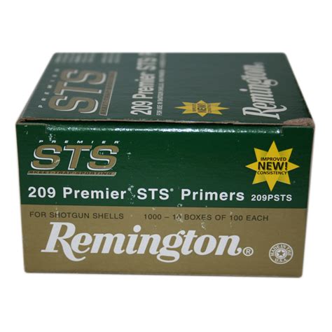 Remington 209 Premier Sts Shotshell Primer 1000 Count Box No Shipping