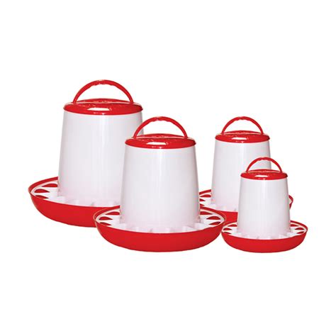 Buy Avian Care Chicken Feeder Red White Online Better Prices At Pet