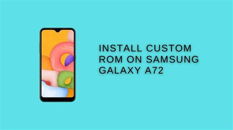 Software version | android version. How To Install Custom ROM On Samsung Galaxy A72? - TWRP UPDATE