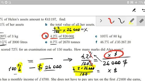 Gcse Maths Percentage Revision 1 Percentage Word Problems