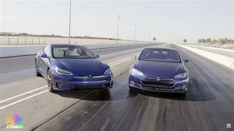 Jay Leno Breaks The 14 Mile World Record In A Tesla Model S Plaid