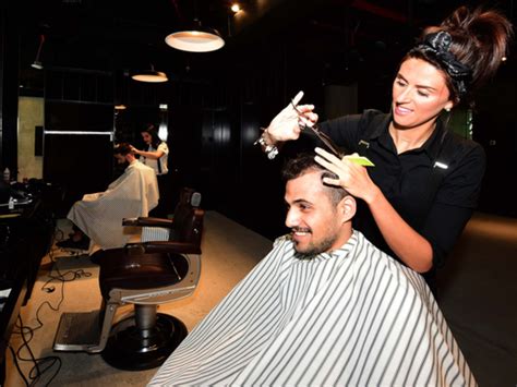 Female Barbers Make The Cut In Dubai Uae Gulf News