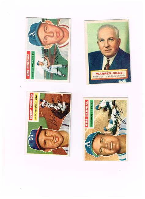 We did not find results for: Lot Detail - (14) different 1956 Topps Baseball Cards Nice ...