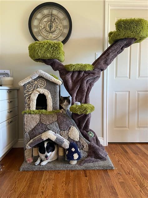 This Cat Treeifttt3ggwlye Cat Tree House Cat Tree Diy