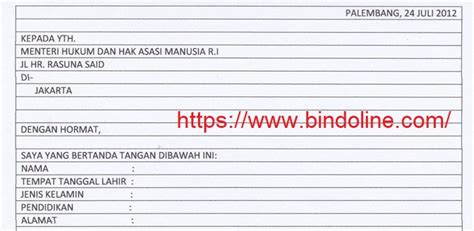 Maju jaya abadi sebagai operator. 3 Contoh Surat Lamaran Tulis Tangan Dan Pengertianya