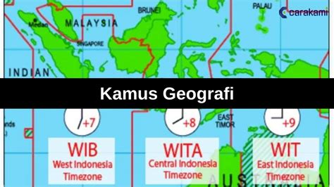 Pembagian Waktu Di Indonesia Dan Daerahnya Wib Wita Wit