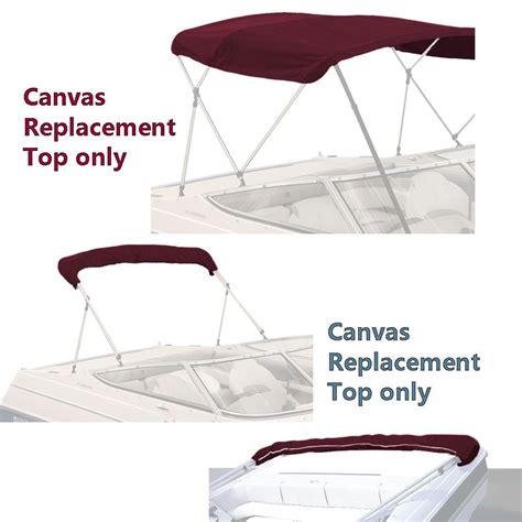 Eliteshield 4 Bow Bimini Top Replacement Canvas Cover 4 Bow 96 L 97