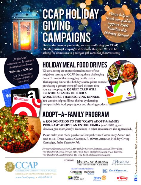Final Ccap Holiday Flyer Comprehensive Community Action Program