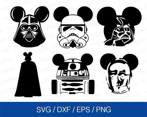 Download Star Wars Mickey Svg Disney Star Wars Svg Mickey by ...