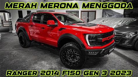 Ranger F Warna Merah Ngejreng Banget Youtube