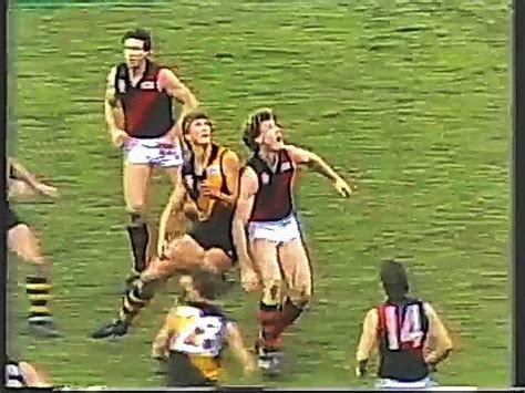 Early in the second term as the tigers looked to extend its lead, essendon forward nik cox took a mark in the. 1985 Rnd 12 Essendon vs Richmond - YouTube