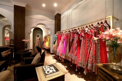 Manish Malhotra Opens Flagship Store In Delhi Clothing Store Interior