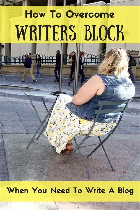 How To Overcome Writers Block Writers Block Writer Blocks