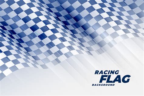 Abstract Racing Flag Tournament Background Race Racing Flag