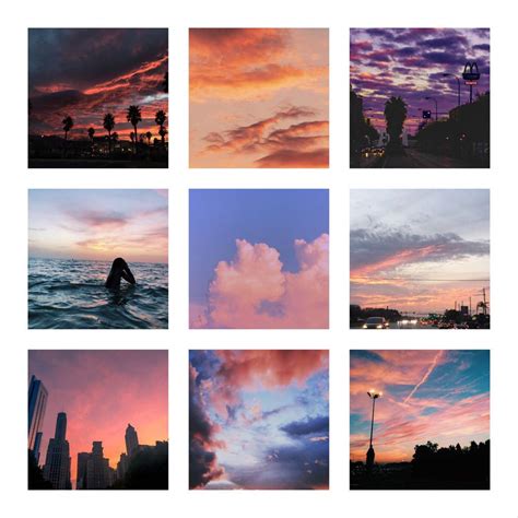 Sunset Moodboard Aesthetics Amino