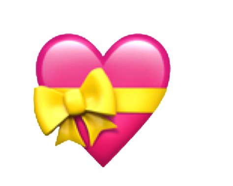 Ios Emoji Emoji Iphone Ios Heart Hearts Spin Edit Stic