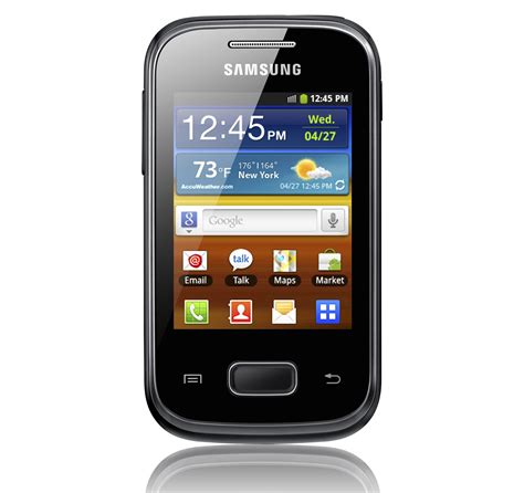 Samsung Galaxy Pocket Android 23 On A 28″ Display Eurodroid