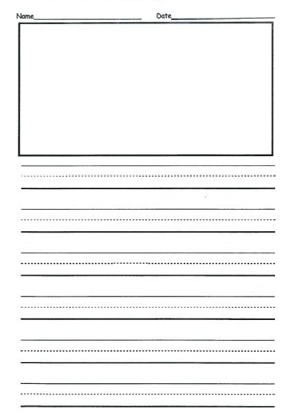 Writing Template For 2nd Grade Writing Worksheets
