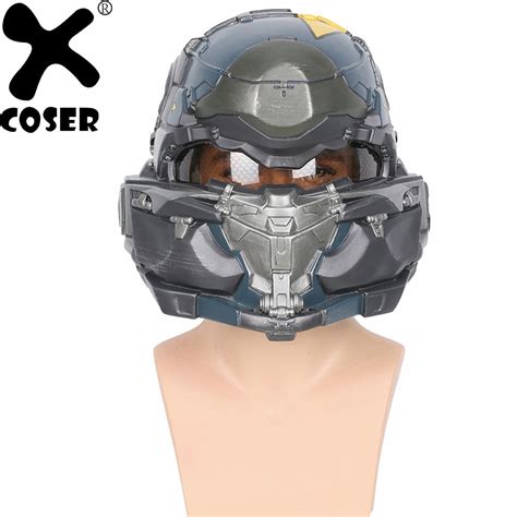 Clearance Halo 5 Guardians Spartan Helmet Game Cosplay Helmet High