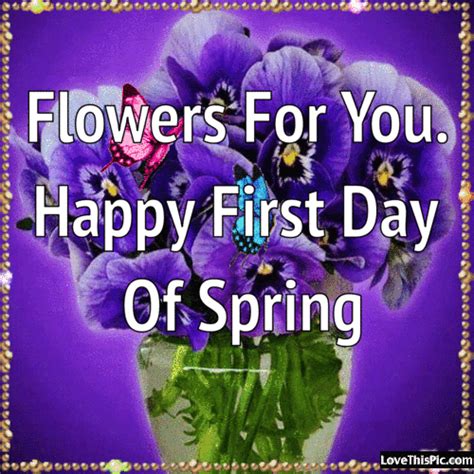 Happy First Day Of Spring Quotes Shortquotescc