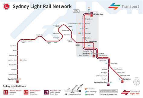 Light Rail Maps Nsw Transport