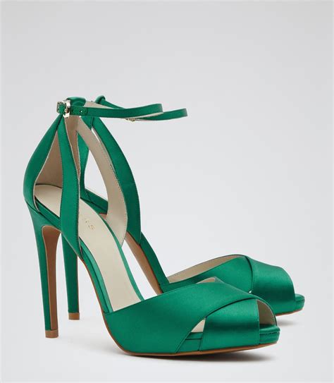 cece emerald crossover front sandals reiss green heels ladies shoes designer women shoes