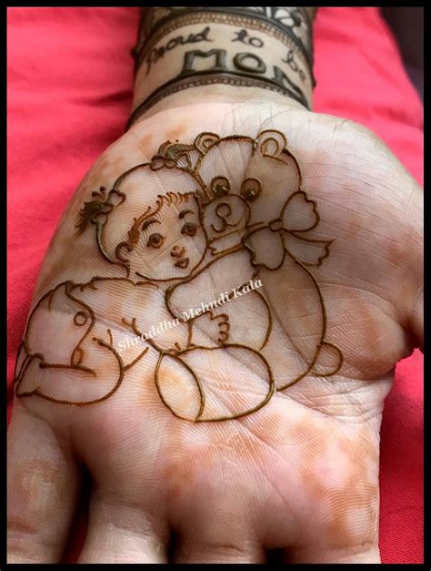 Pin By Henna Artist Shraddha On Baby Shower Mehndi Dulhan Mehndi