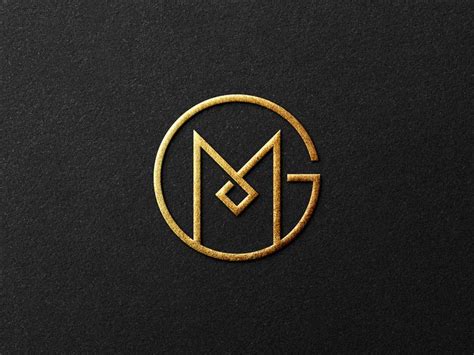 MG Monogram Logo | Monogram logo, Monogram logo design ...