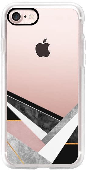 Casetify Iphone 7 Classic Grip Case Lines And Layers Transparent By