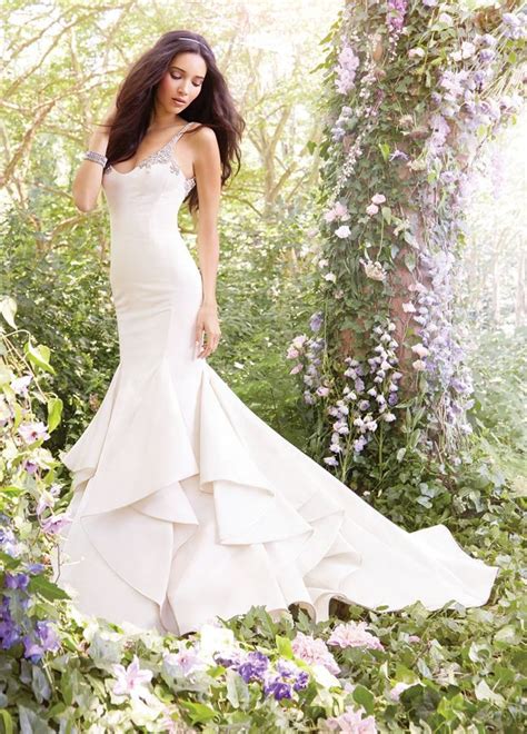 Romantic Jim Hjelm 2015 Wedding Dresses Modwedding Fit And Flare