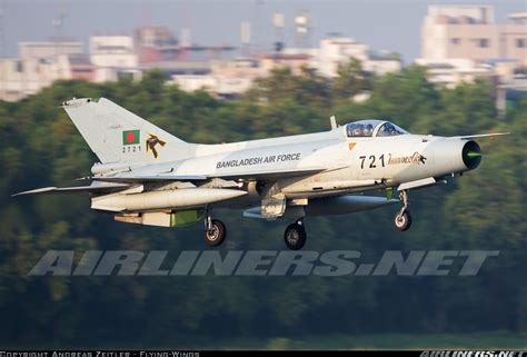 Chengdu F 7bgi Bangladesh Air Force Aviation Photo 2383556