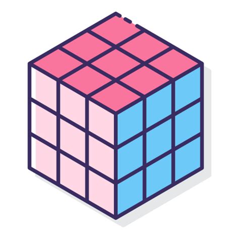 626 x 640 png 377 кб. Rubik´s cube - Free shapes icons
