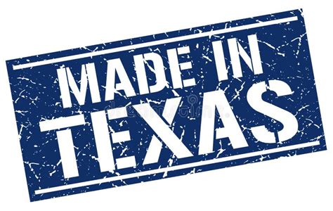 Made In Texas Stamp Stock Vector Illustration Of Sign 121207221