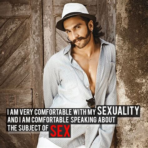 Ranveer Singhs Statement On Being A Sex Symbol