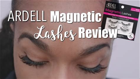 ardell magnetic lashes demo and review youtube