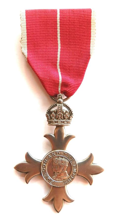 most excellent order of the british empire military 2nd type in gallantry and honours