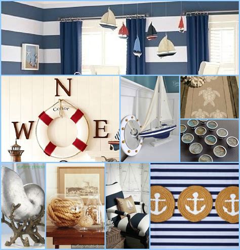 Our nautical home decor is sure to complete that customized nautical theme you're going for. Nautical-themed Room Inspiration Board | Nautical bedroom ...