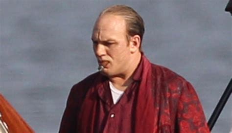 Tom Hardy Looks Unrecognizable As Al Capone For ‘fonzo Matt Dillon Tom Hardy Just Jared