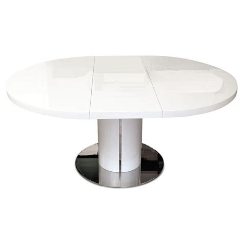 Extendable dining tables come into their own at family gatherings and larger dinner parties. Varna Round Extending Dining Table 120-160cm White ...